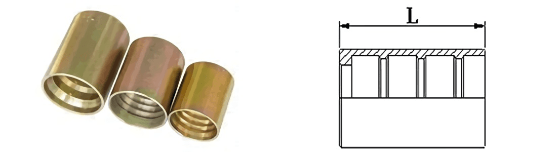 ferrule for sae 100r7 hose