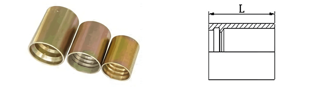 ferrule for teflon hose