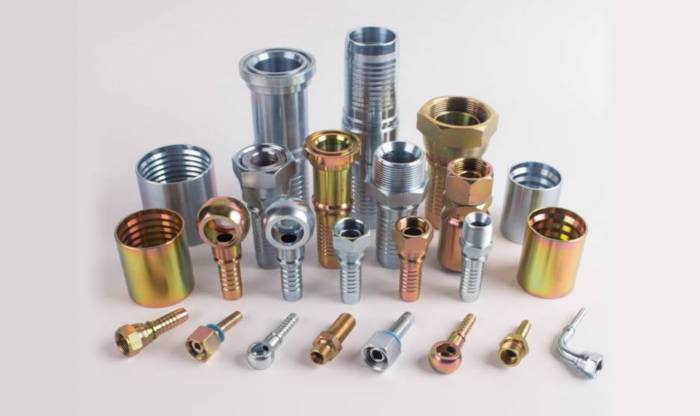 hose fittings components compatible with BSP