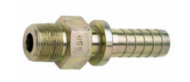 Male part of steam hose fittings